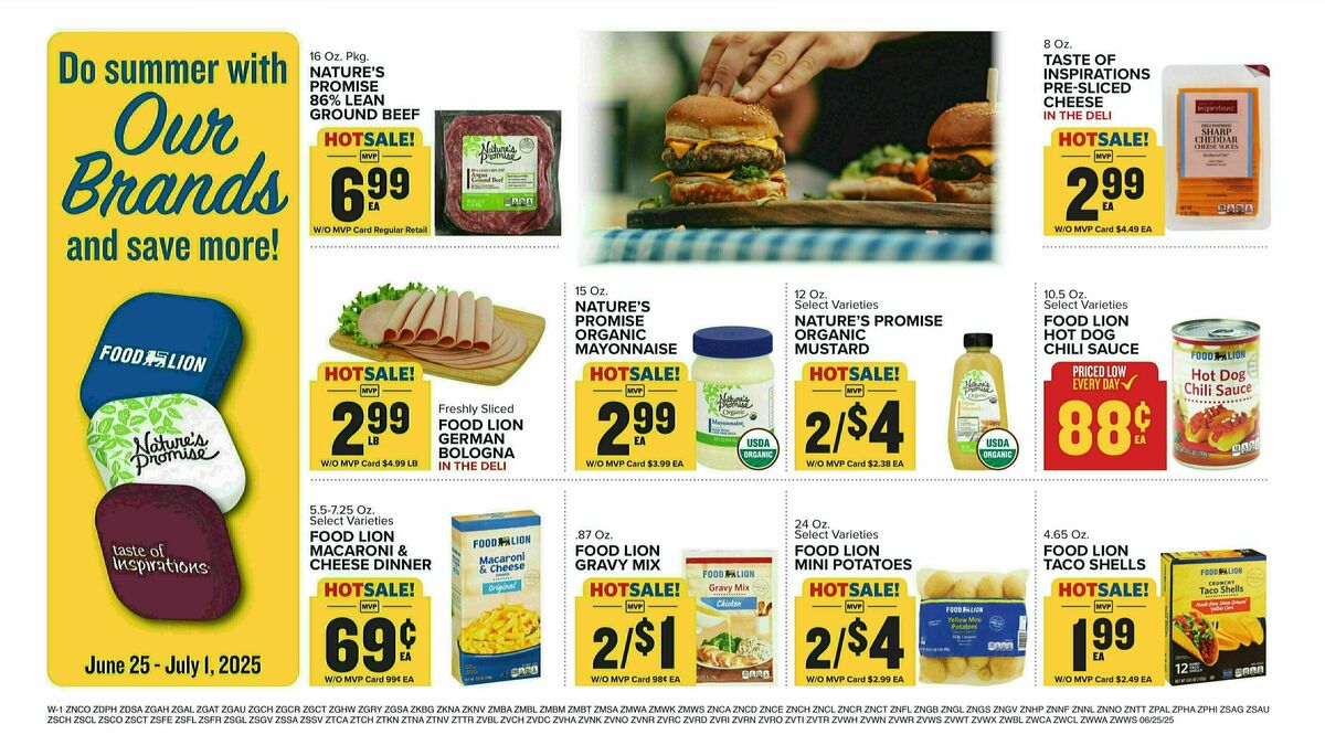 Food Lion Weekly Ad from June 25