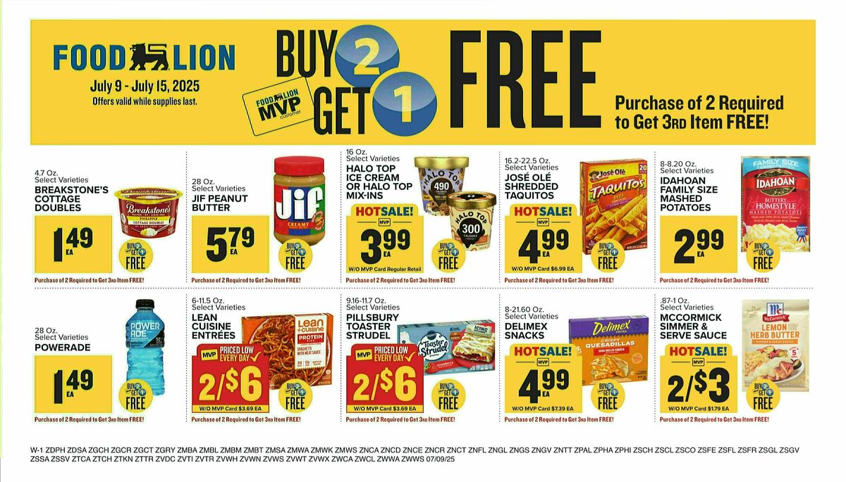 Food Lion Weekly Ad from July 9