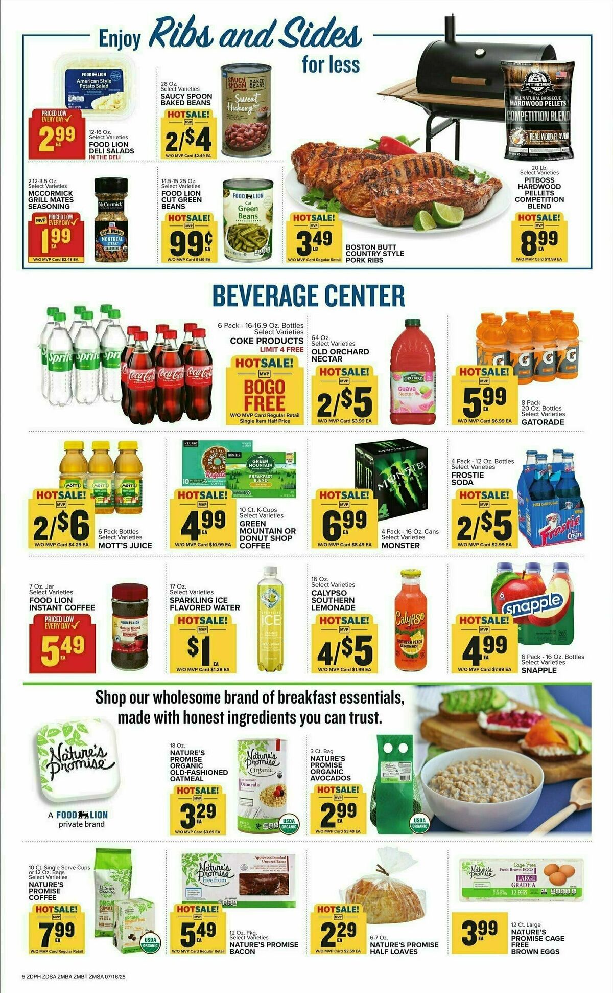Food Lion Weekly Ad from July 16
