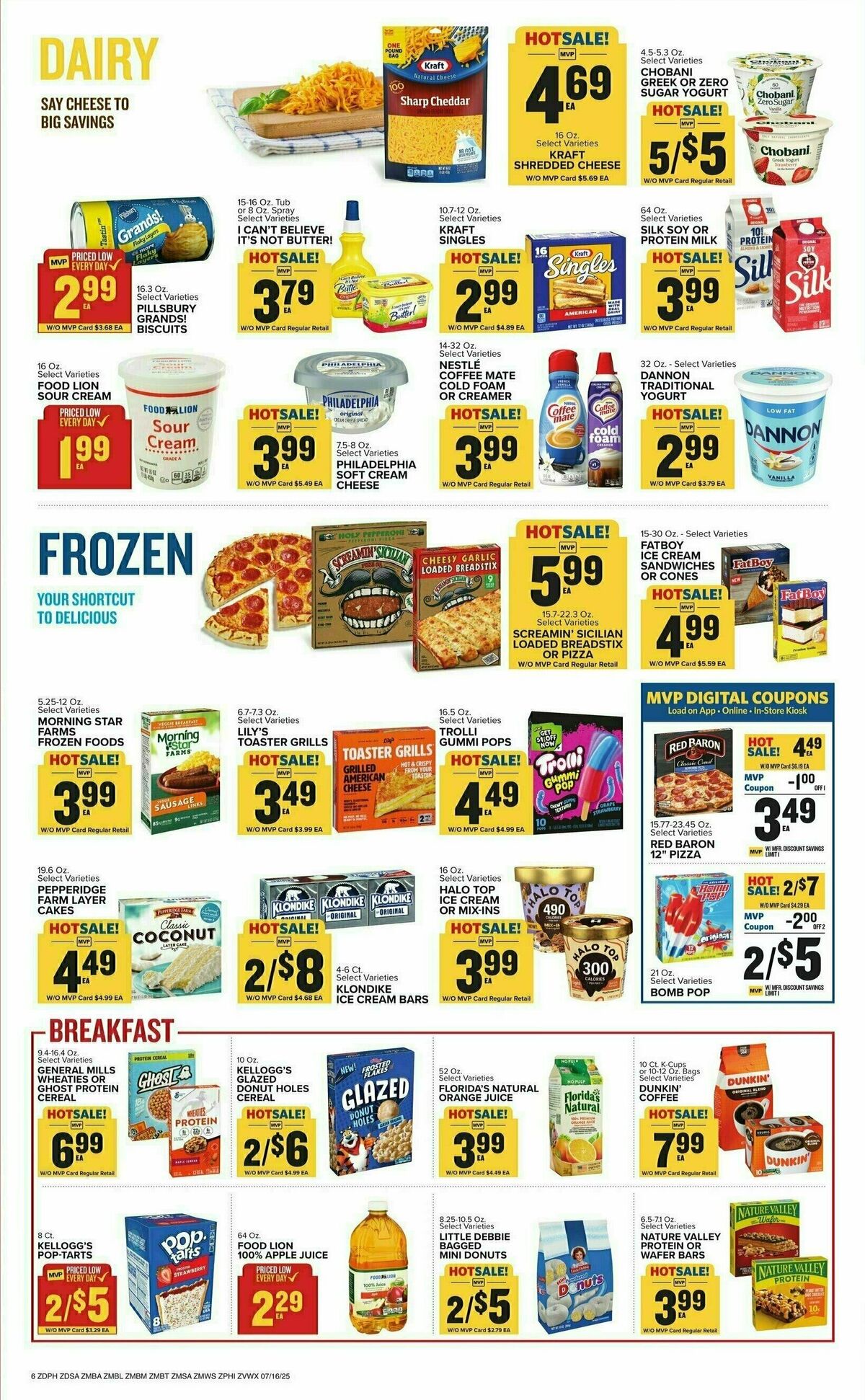 Food Lion Weekly Ad from July 16