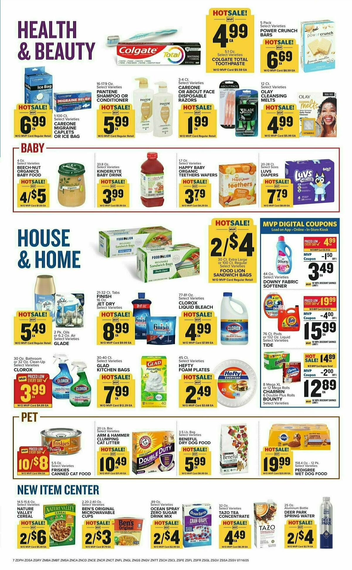Food Lion Weekly Ad from July 16