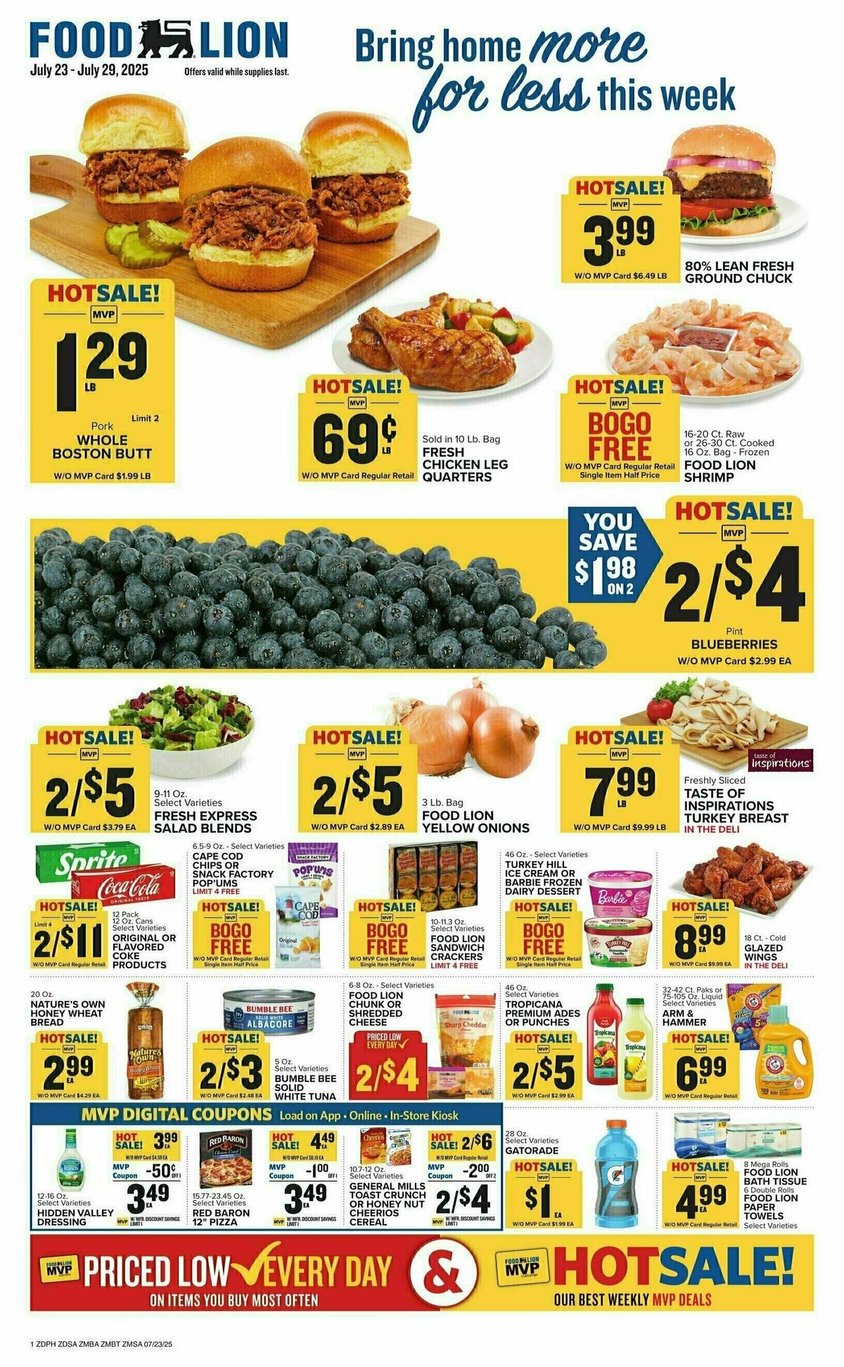 Food Lion Weekly Ad from July 23
