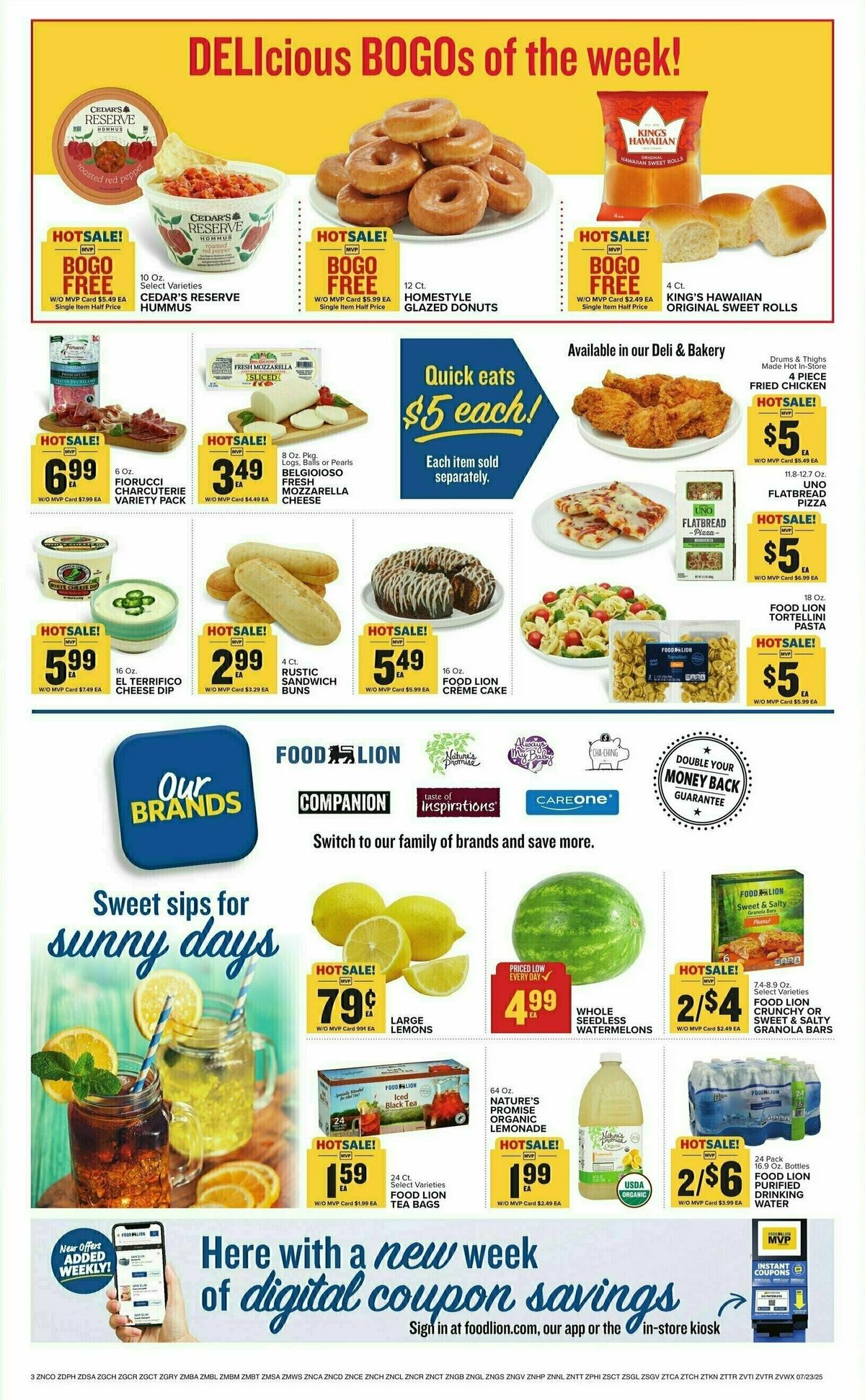 Food Lion Weekly Ad from July 23
