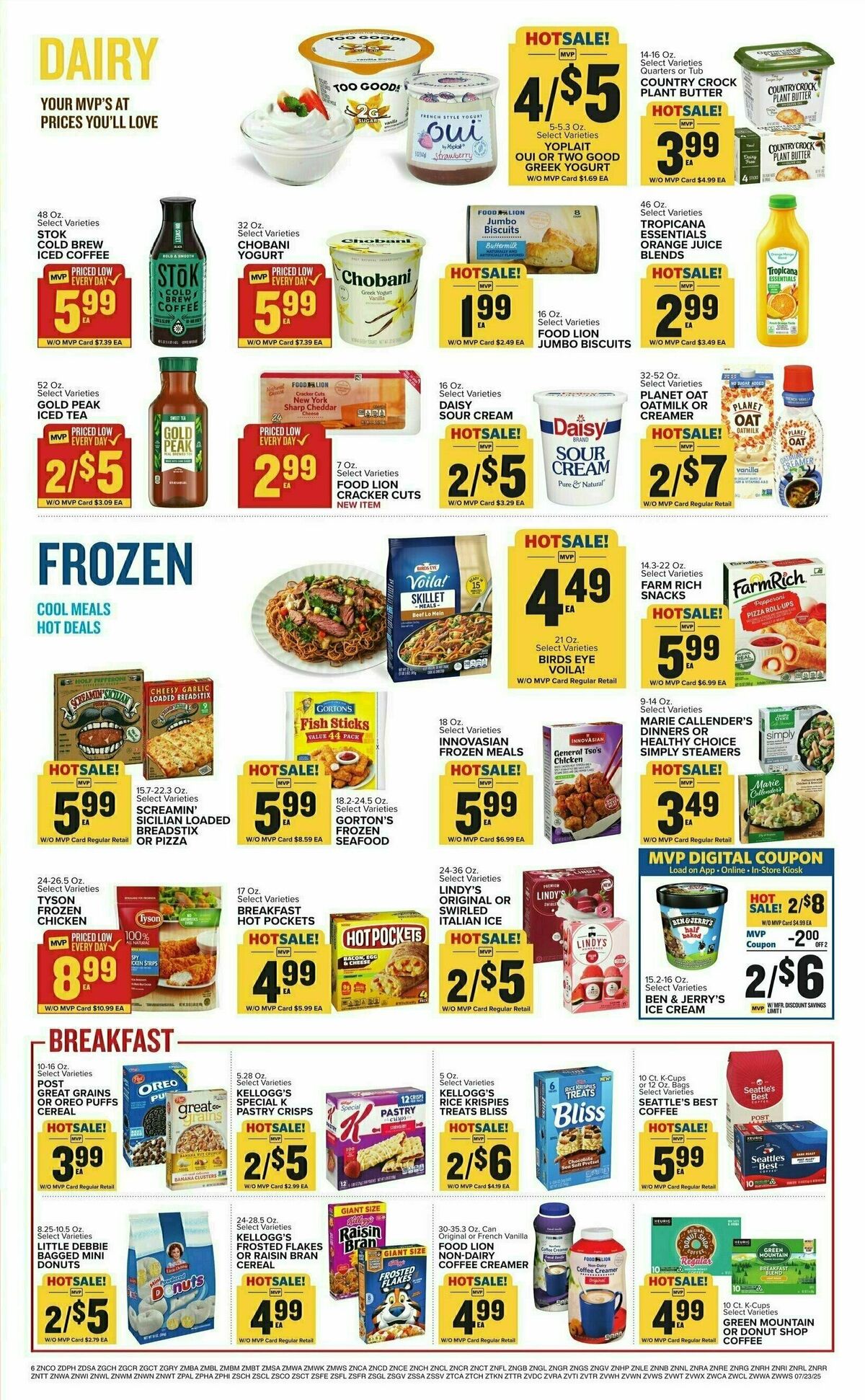 Food Lion Weekly Ad from July 23