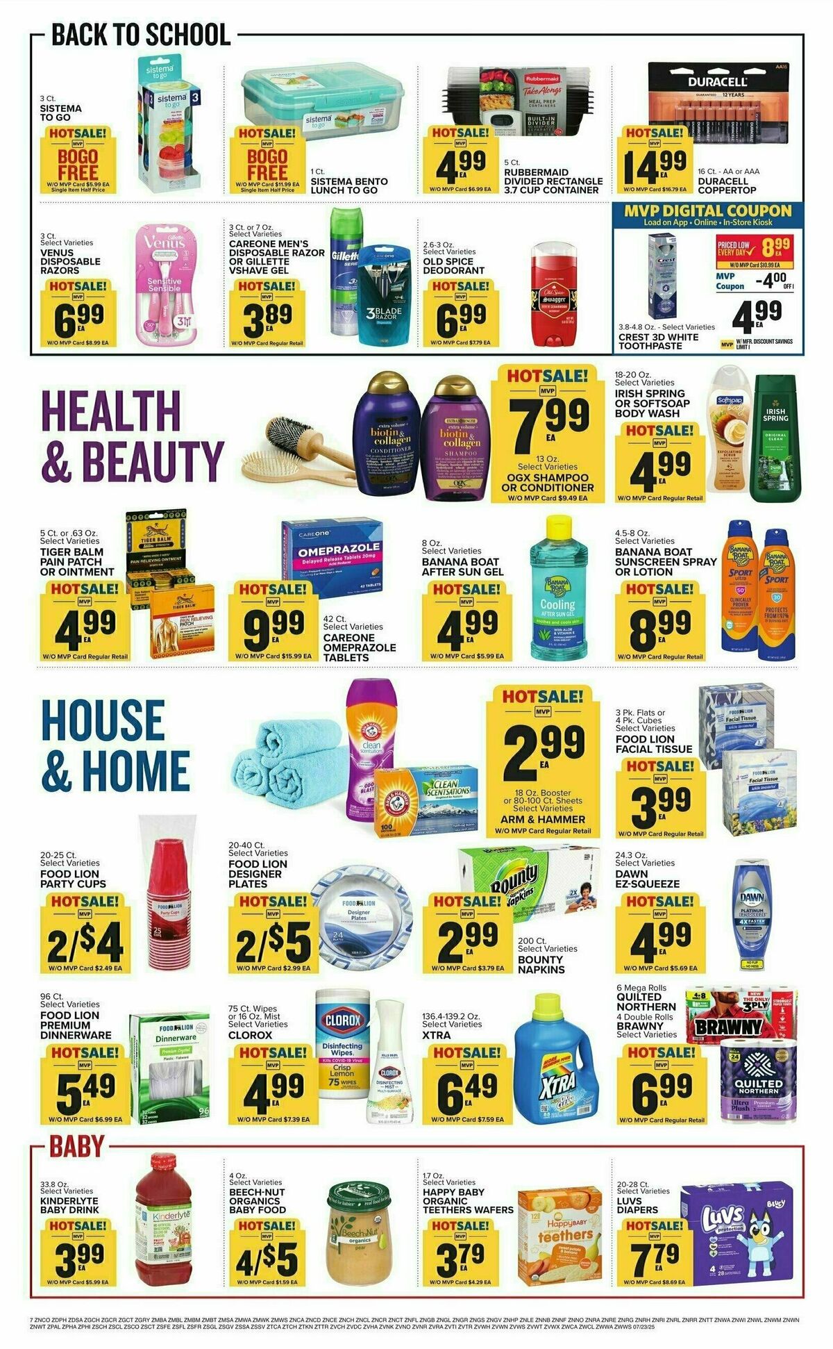 Food Lion Weekly Ad from July 23