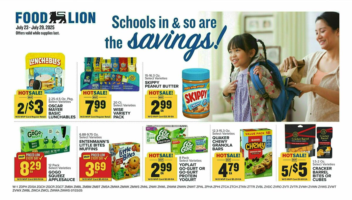 Food Lion Weekly Ad from July 23