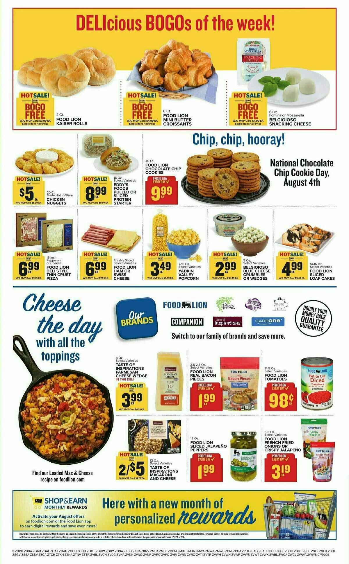Food Lion Weekly Ad from July 30