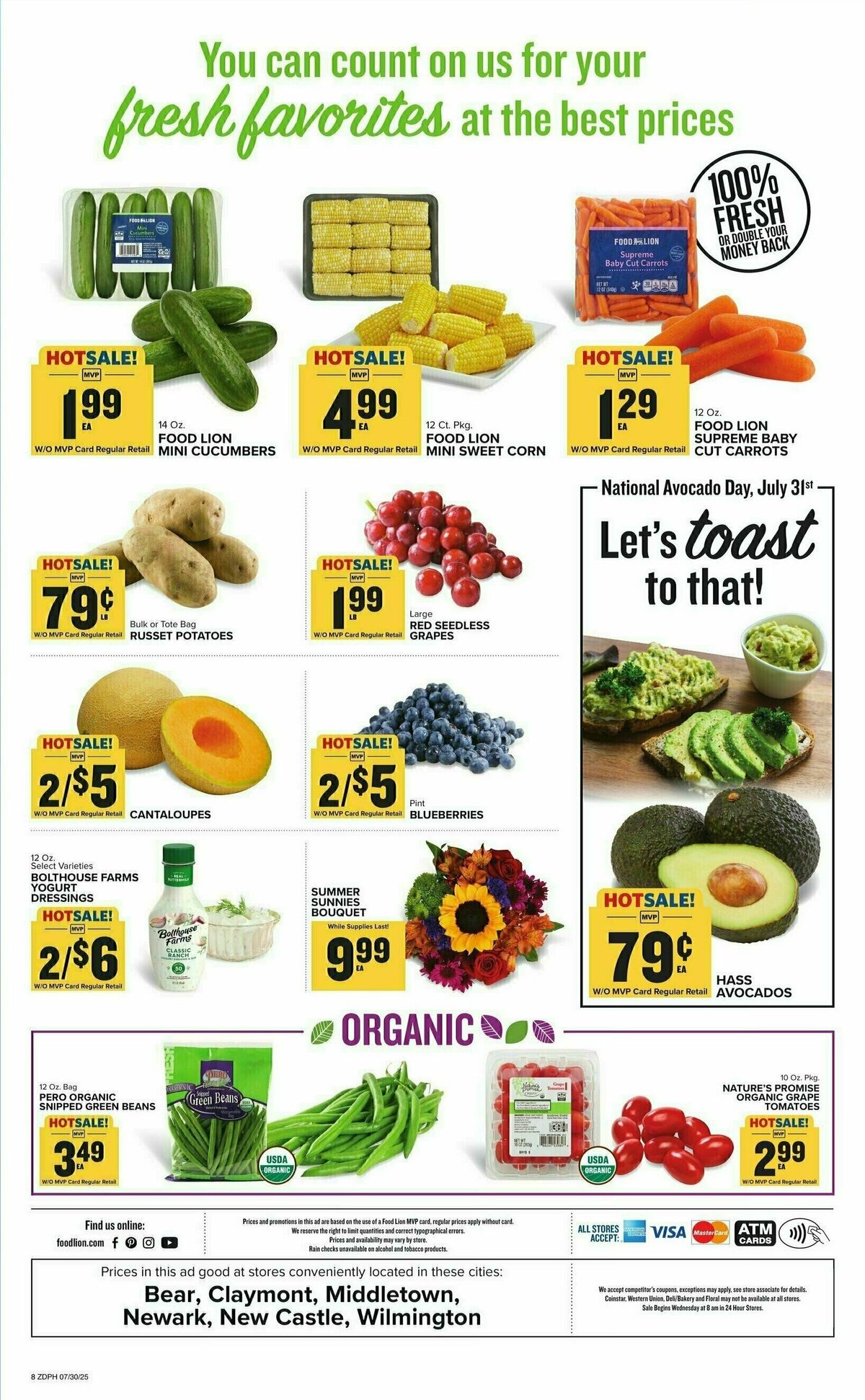 Food Lion Weekly Ad from July 30