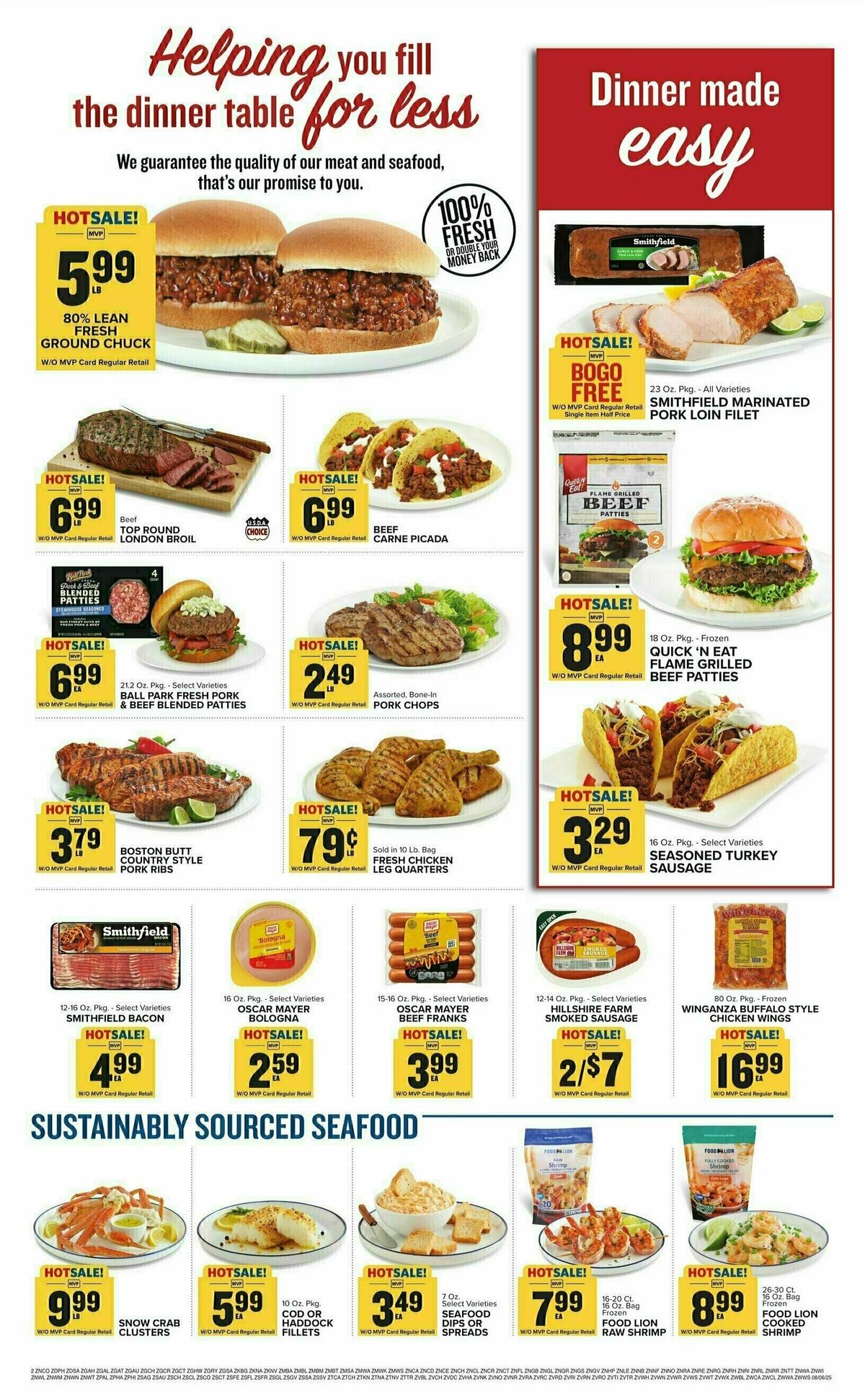 Food Lion Weekly Ad from August 6
