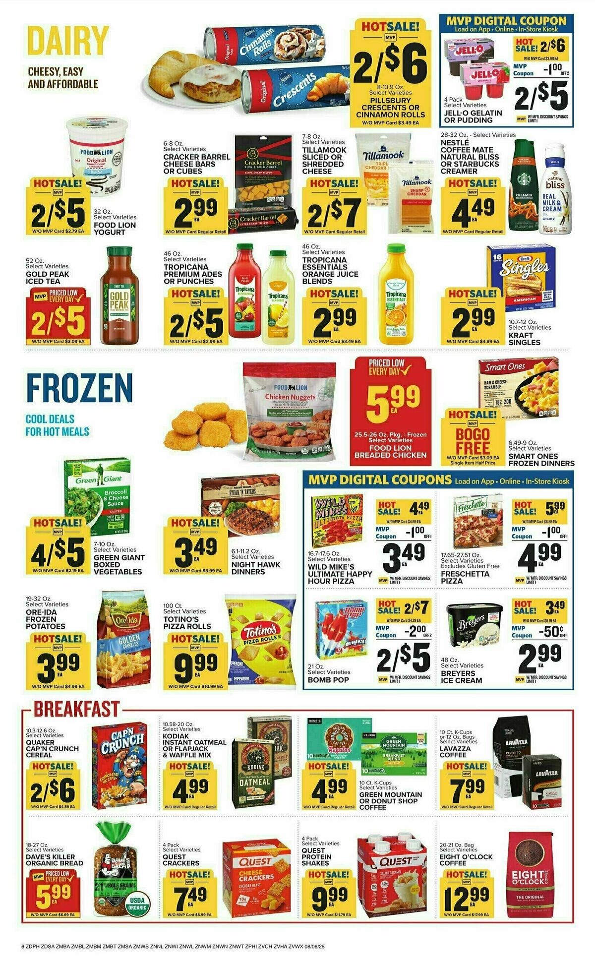Food Lion Weekly Ad from August 6