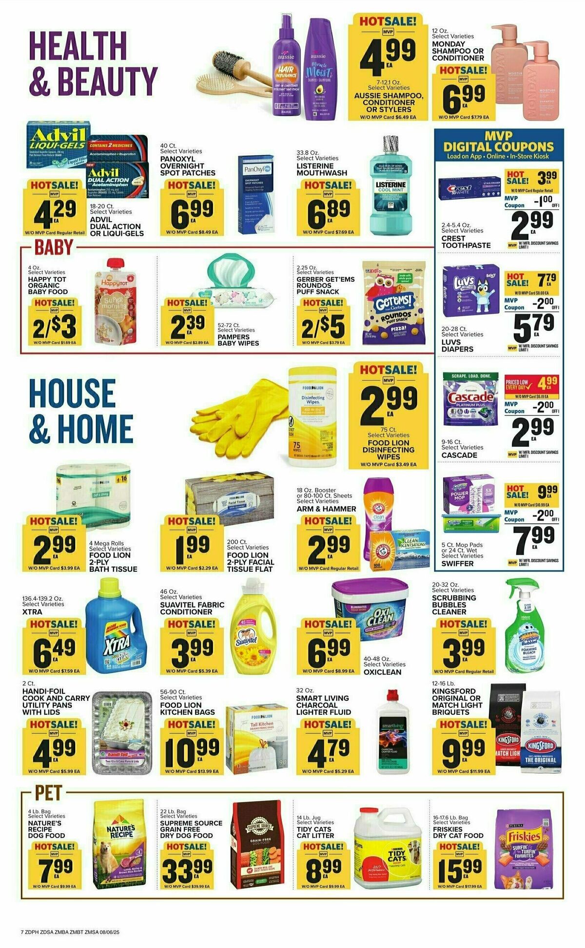 Food Lion Weekly Ad from August 6