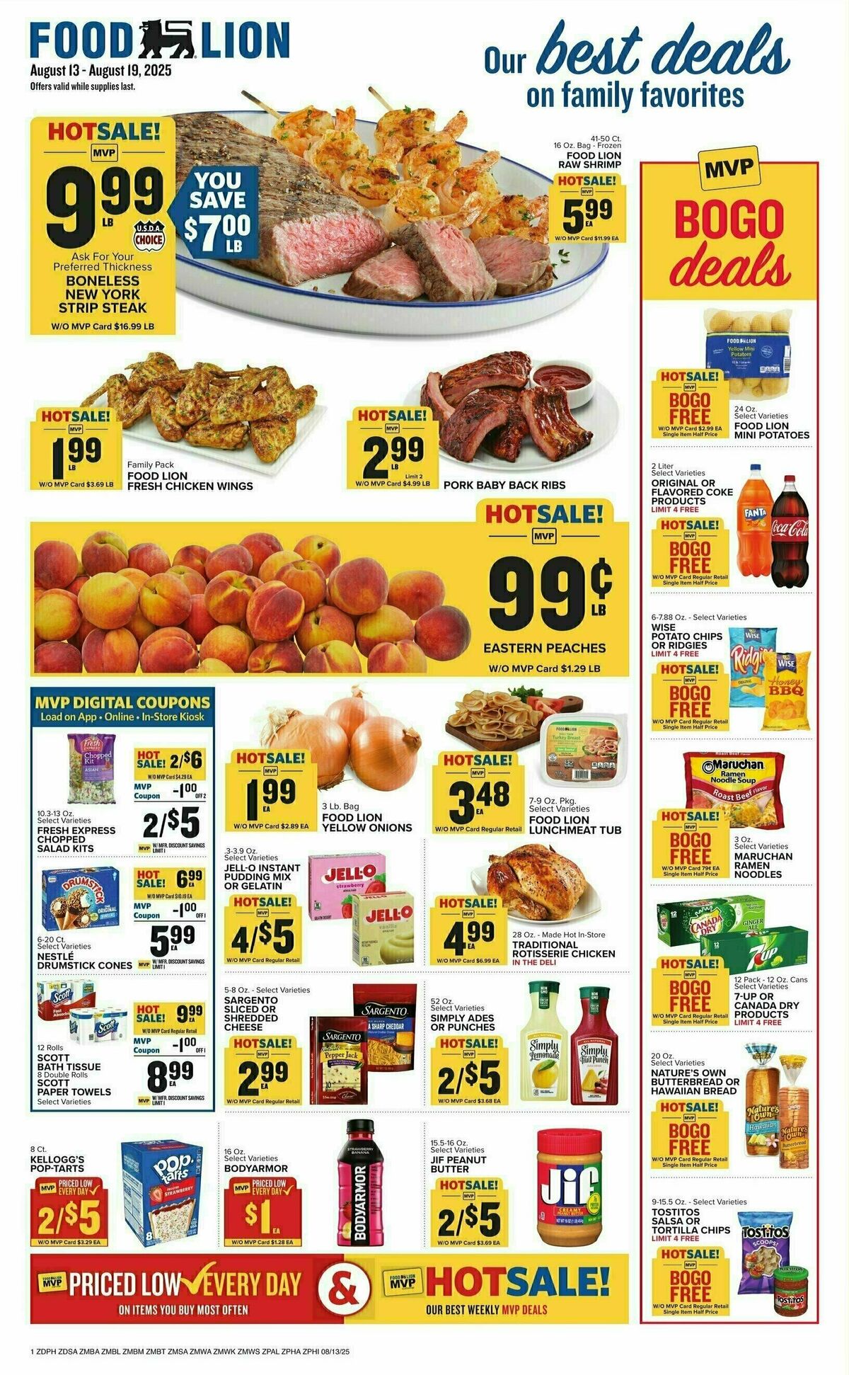 Food Lion Weekly Ad from August 13
