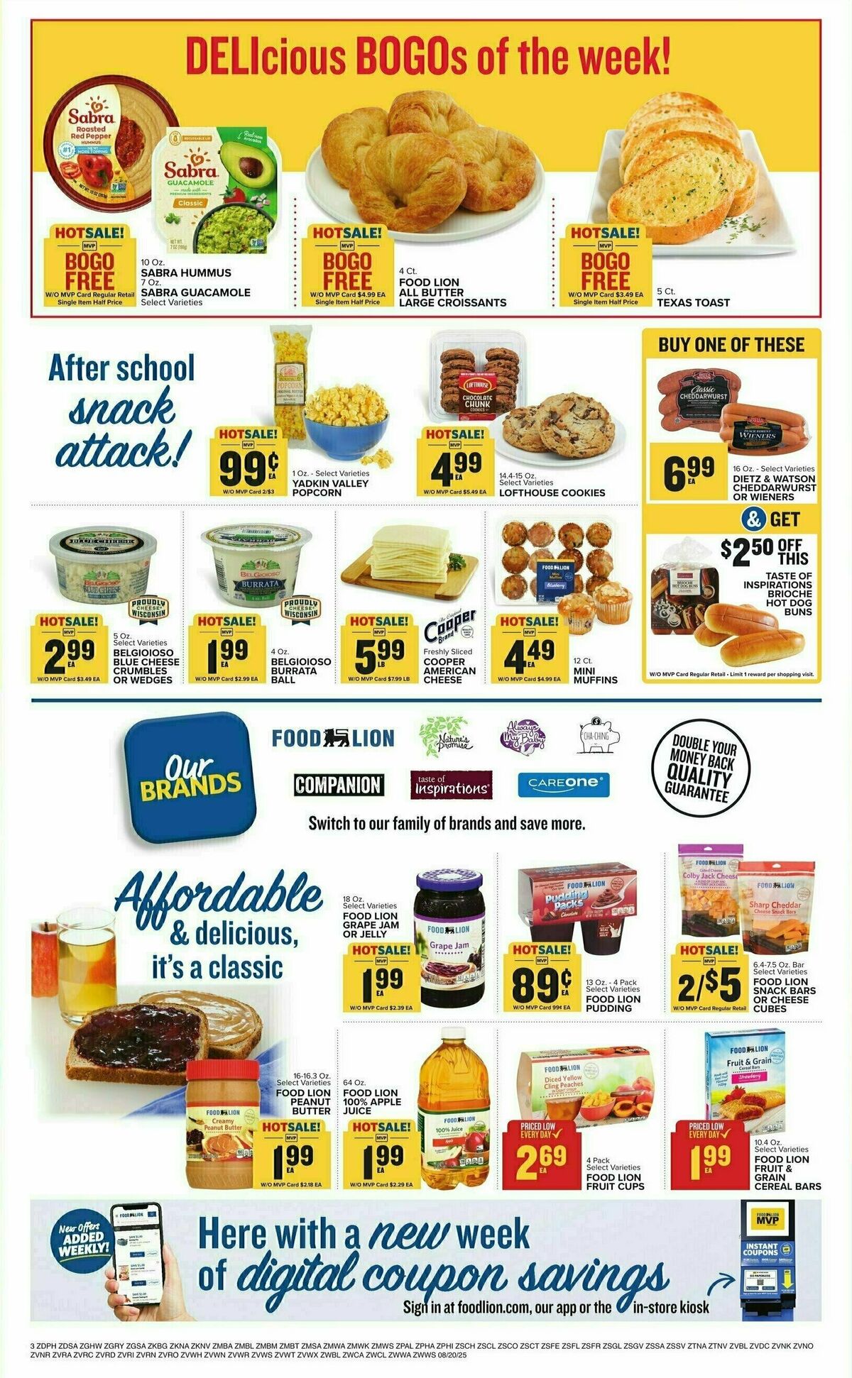 Food Lion Weekly Ad from August 20