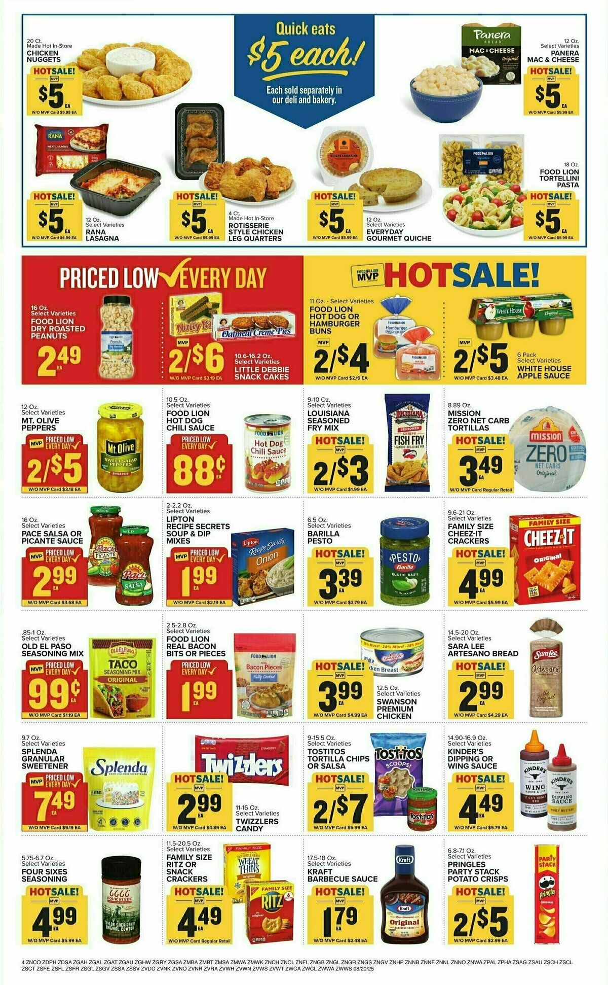 Food Lion Weekly Ad from August 20