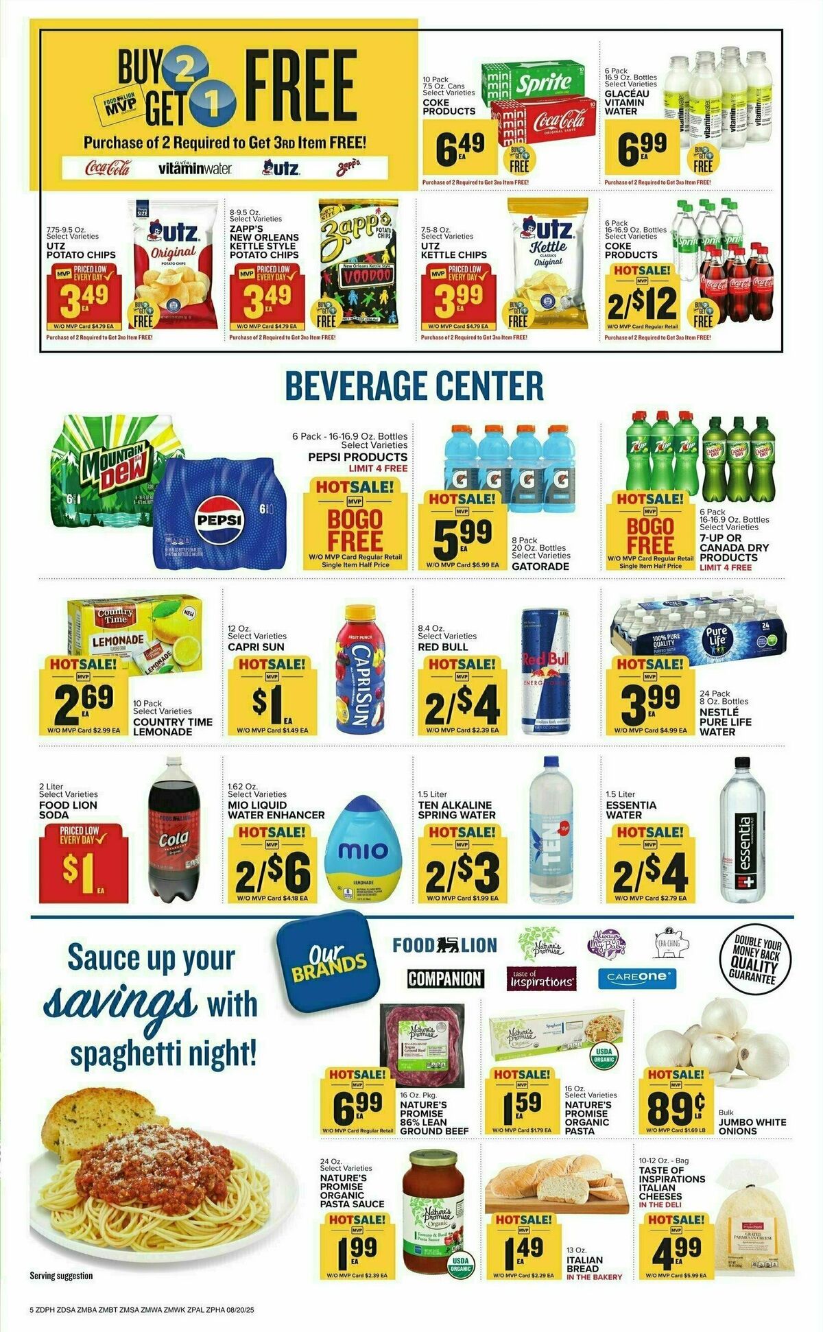 Food Lion Weekly Ad from August 20