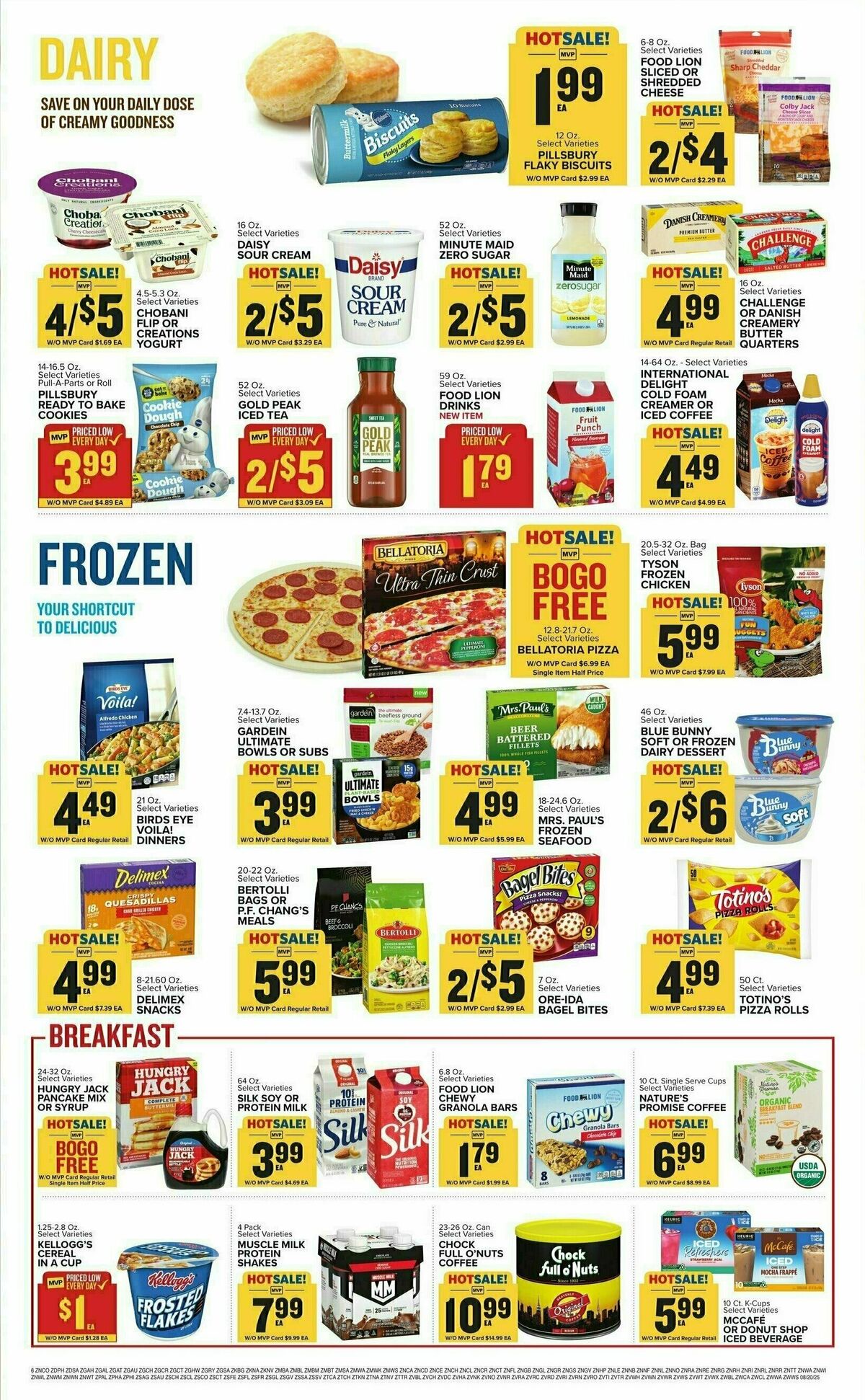 Food Lion Weekly Ad from August 20