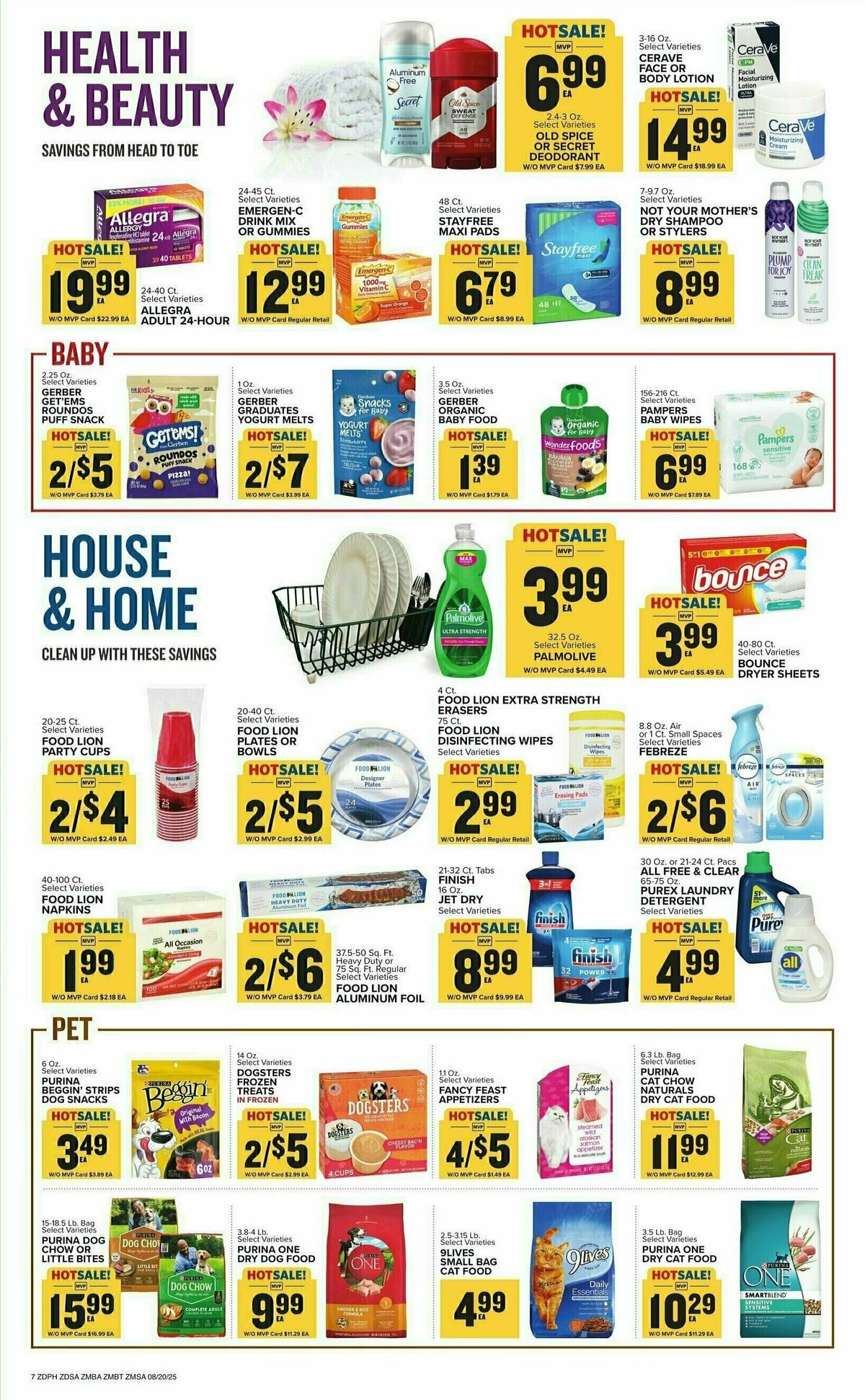 Food Lion Weekly Ad from August 20