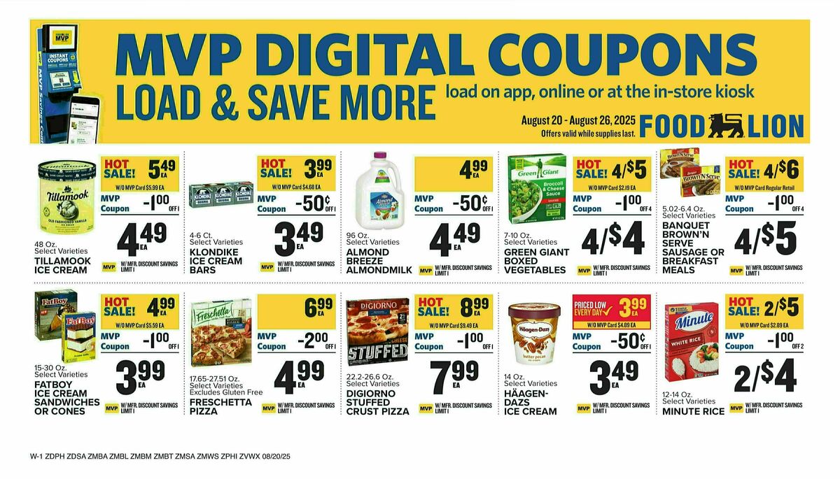 Food Lion Weekly Ad from August 20