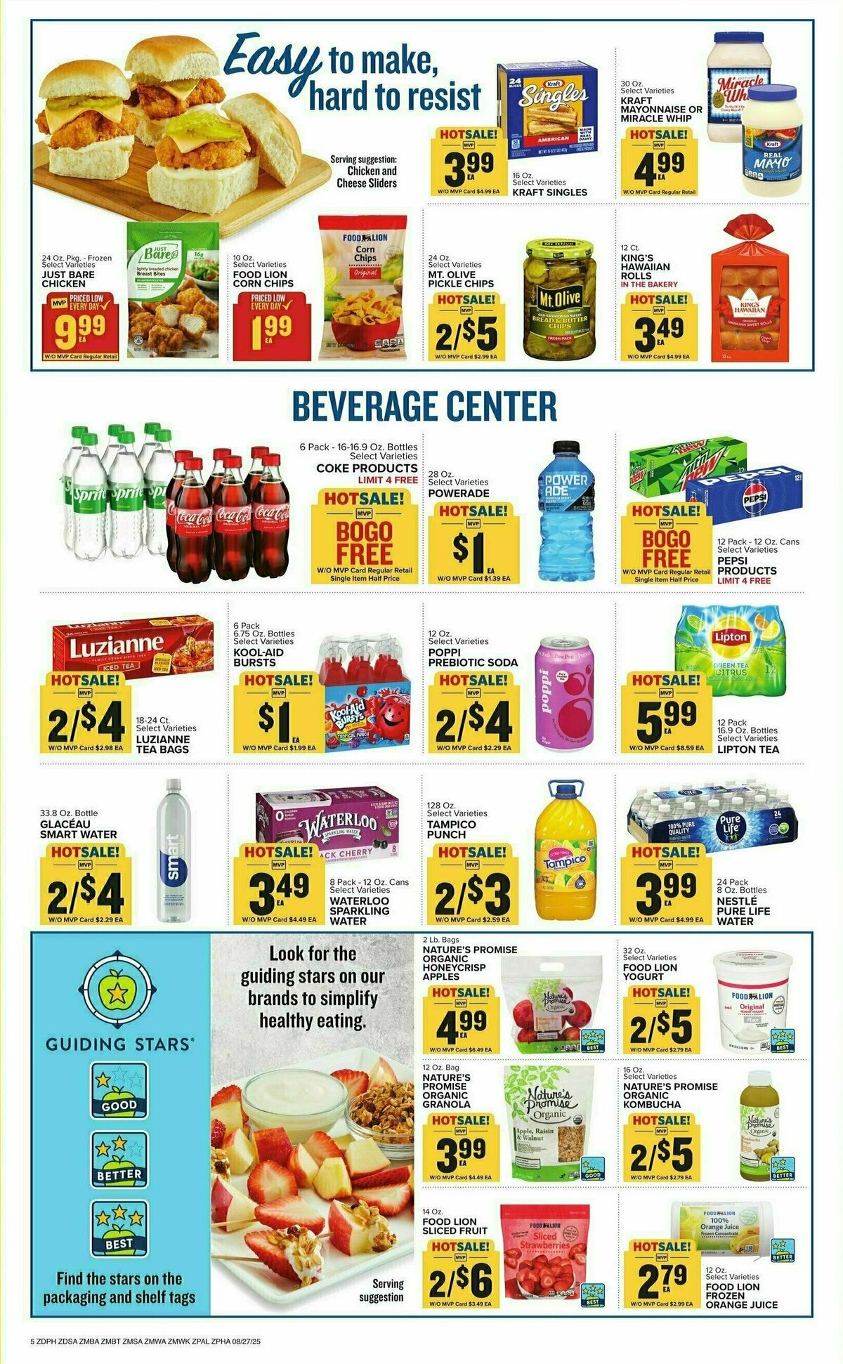 Food Lion Weekly Ad from August 27
