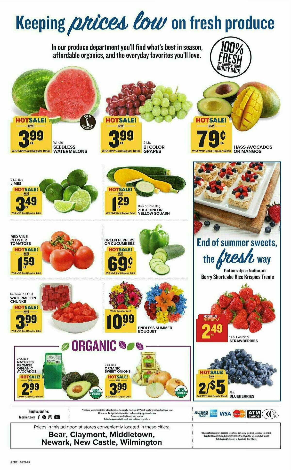 Food Lion Weekly Ad from August 27