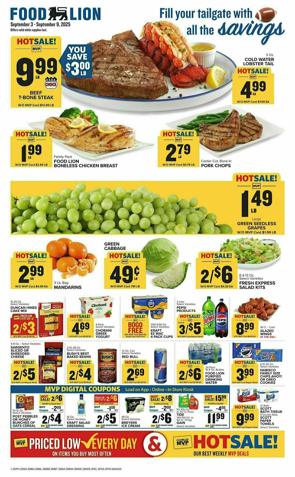 Food Lion Weekly Ad from September 3