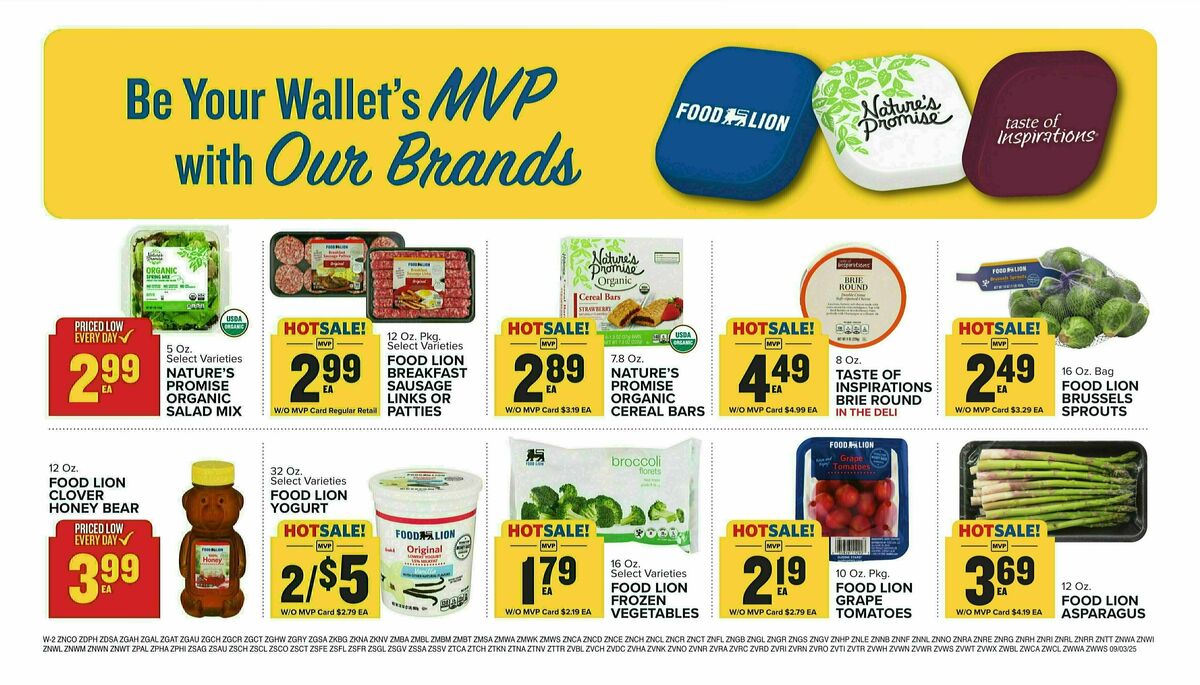 Food Lion Weekly Ad from September 3