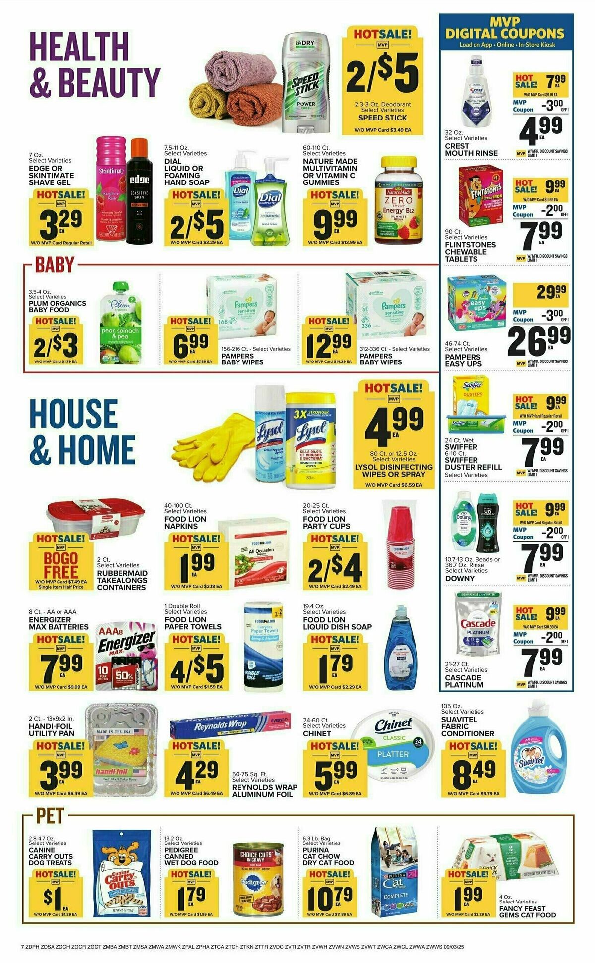 Food Lion Weekly Ad from September 3