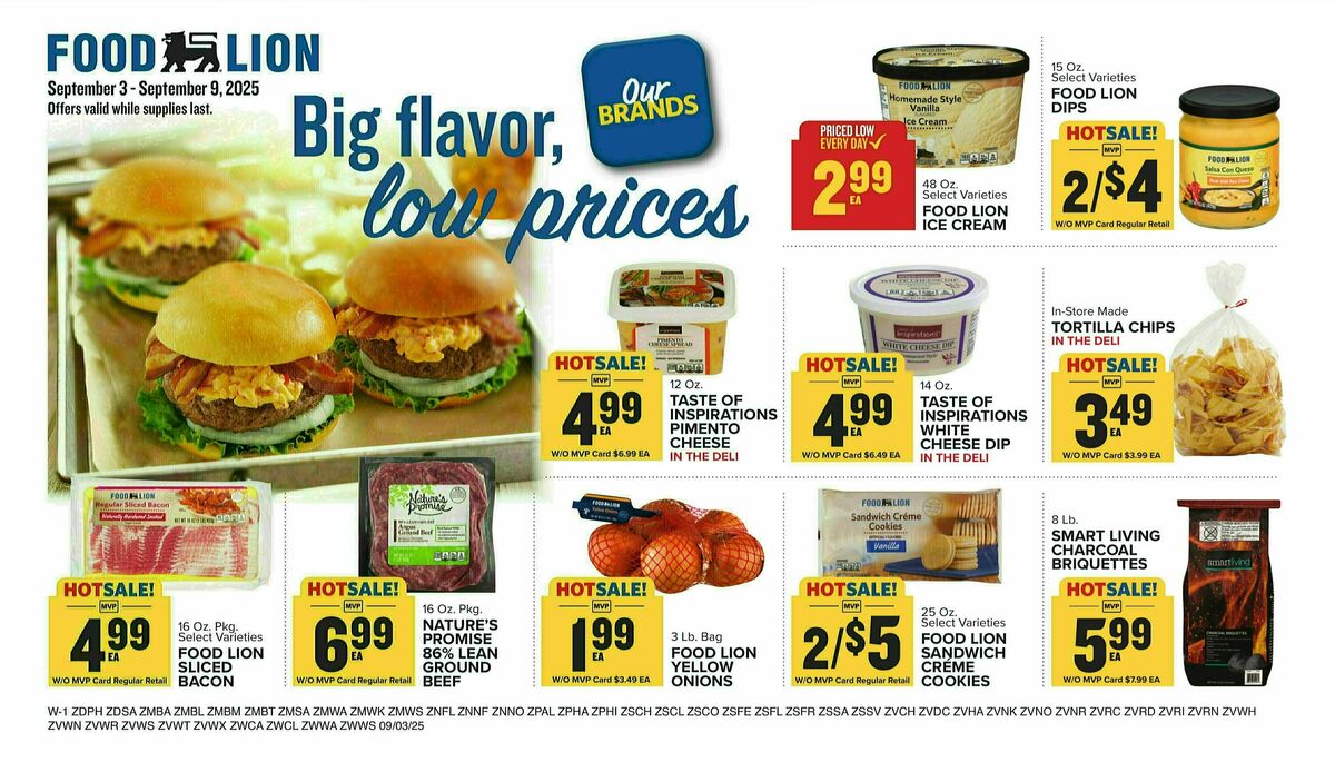 Food Lion Weekly Ad from September 3
