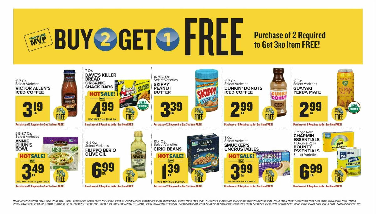 Food Lion Weekly Ad from September 17