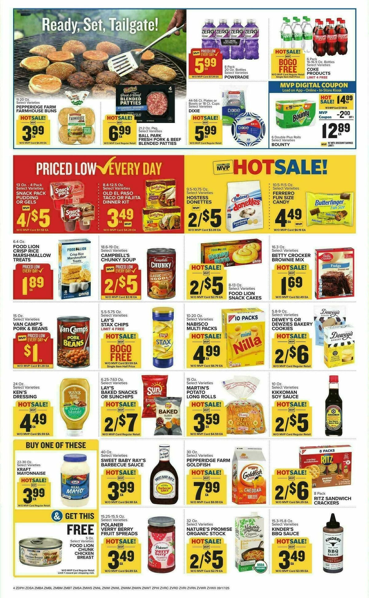 Food Lion Weekly Ad from September 17