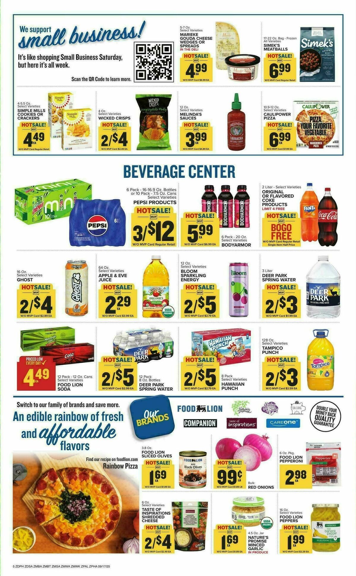 Food Lion Weekly Ad from September 17