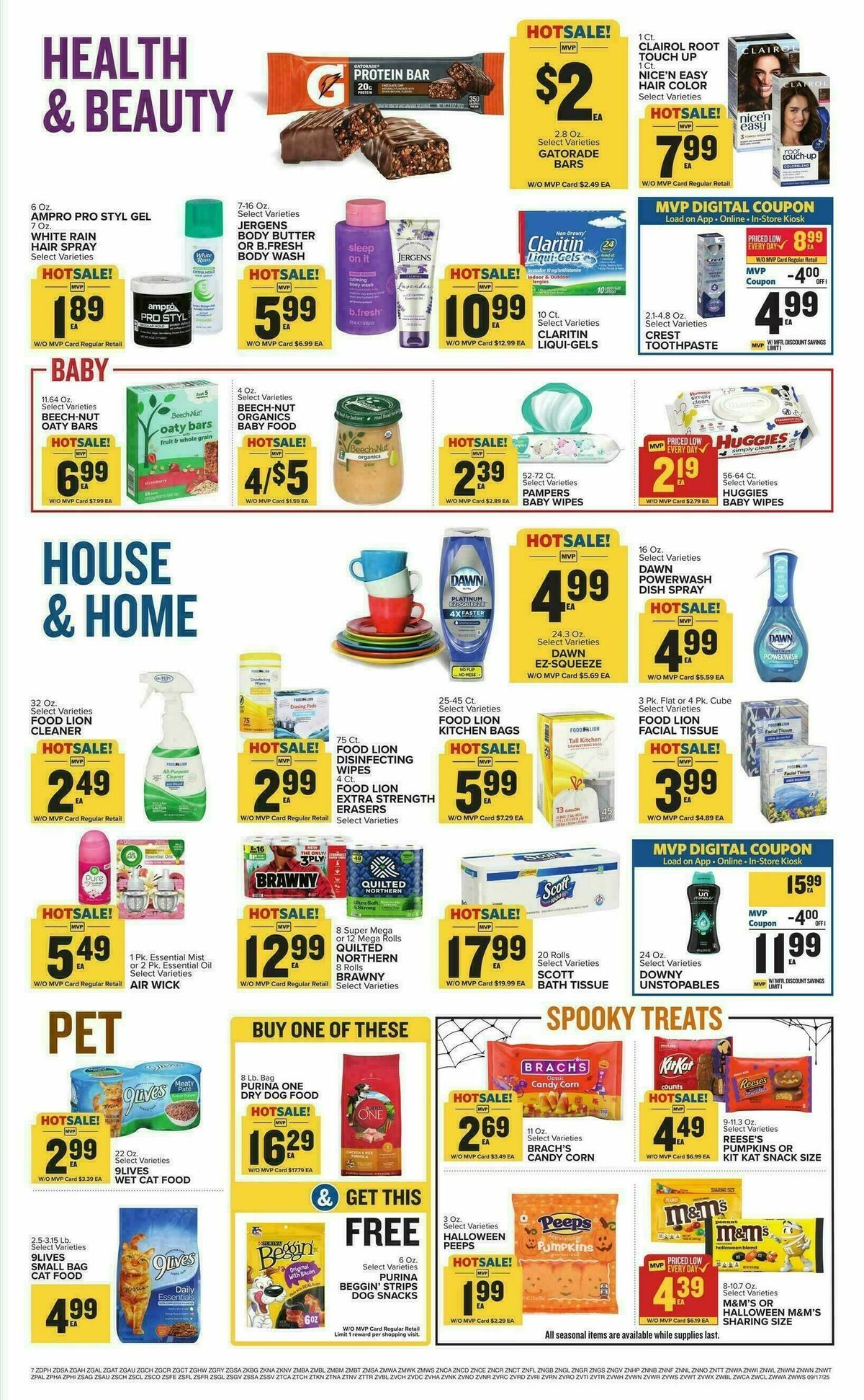 Food Lion Weekly Ad from September 17