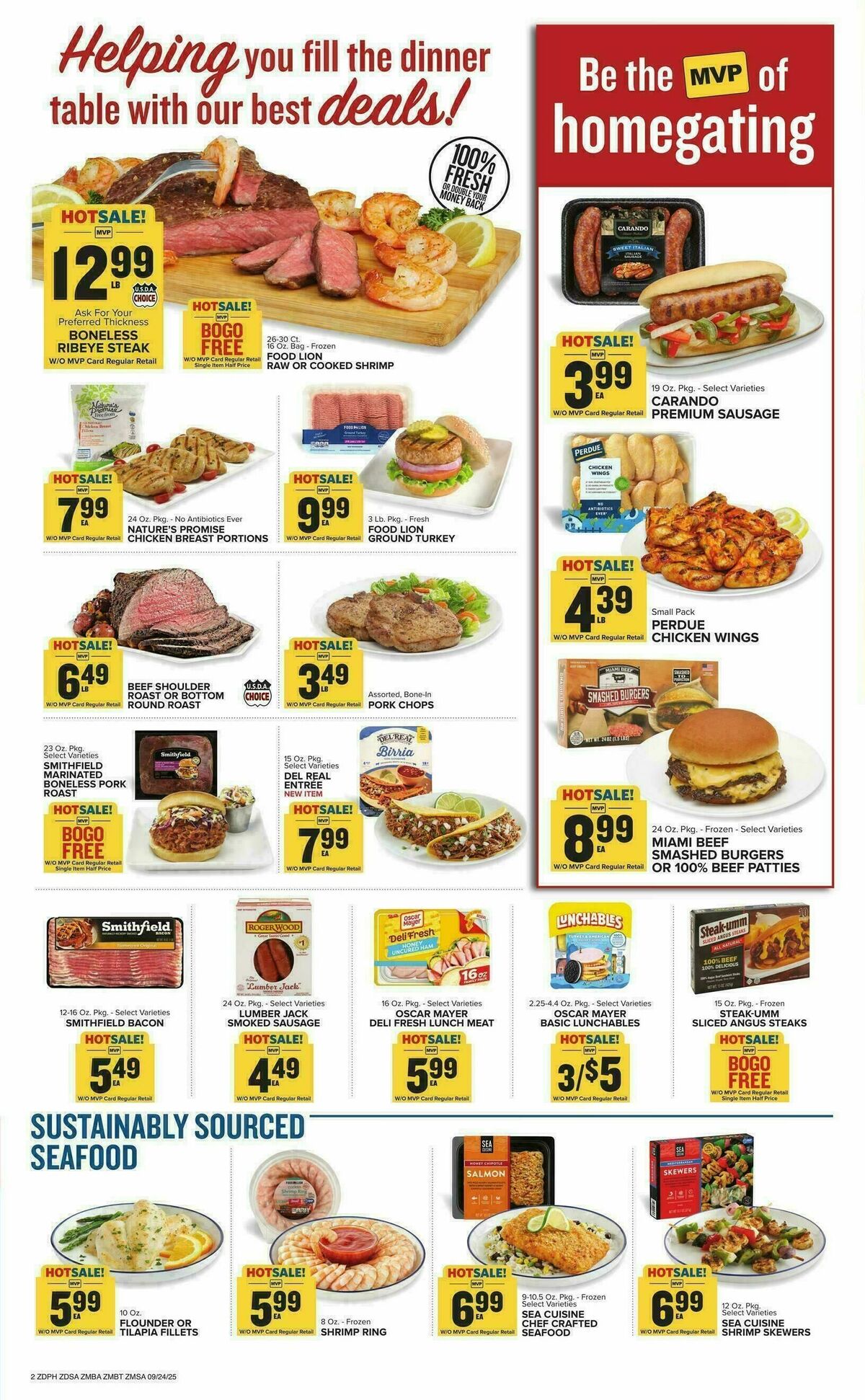 Food Lion Weekly Ad from September 24