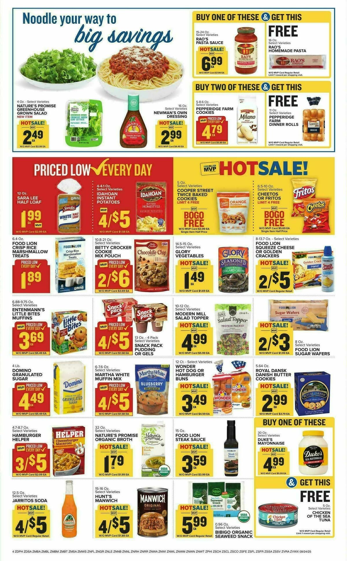 Food Lion Weekly Ad from September 24