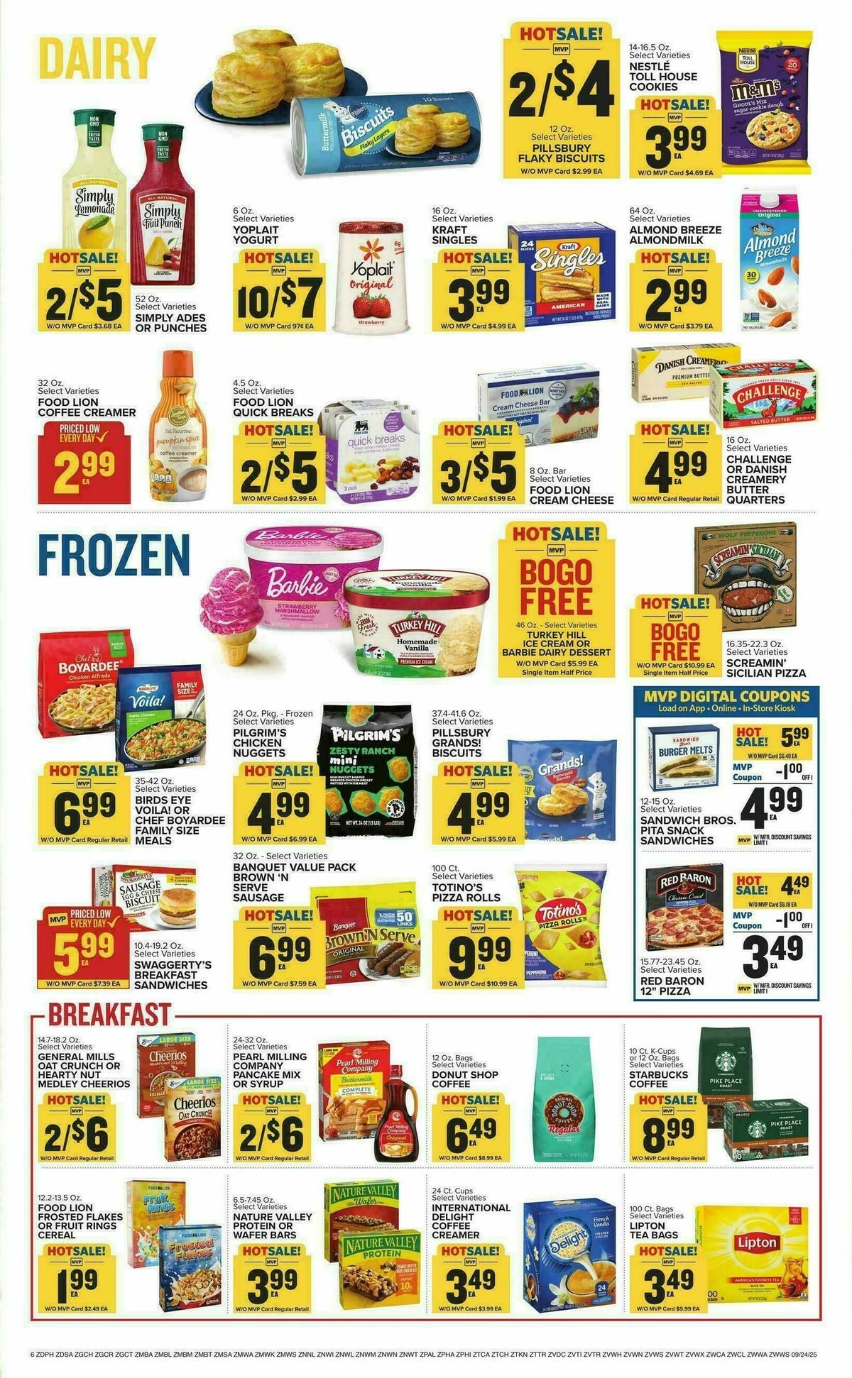 Food Lion Weekly Ad from September 24
