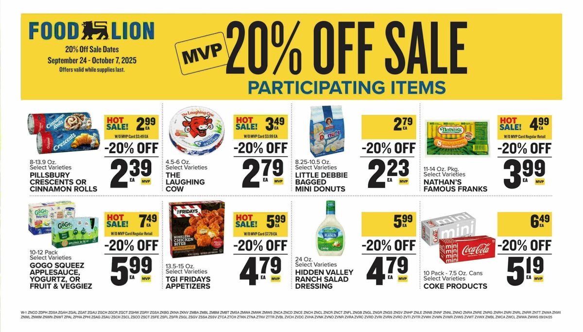 Food Lion Weekly Ad from September 24