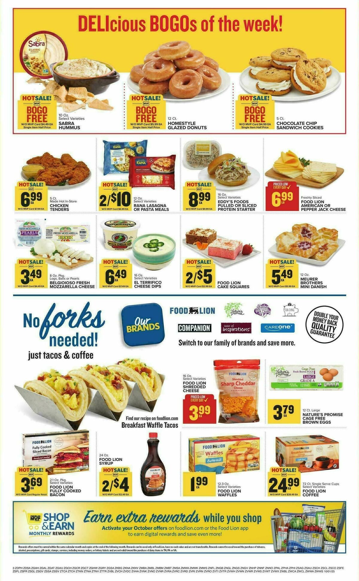 Food Lion Weekly Ad from October 1