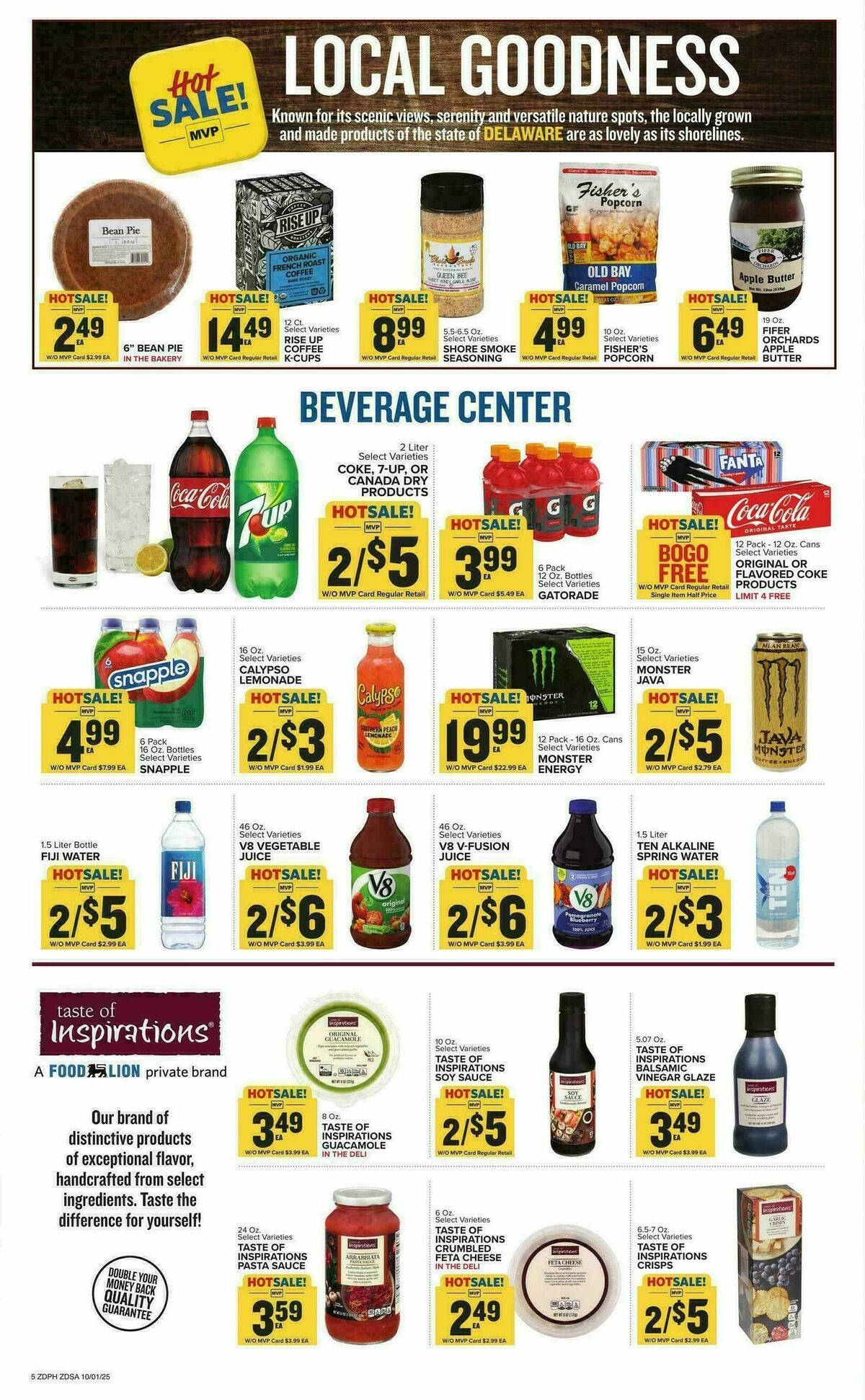 Food Lion Weekly Ad from October 1