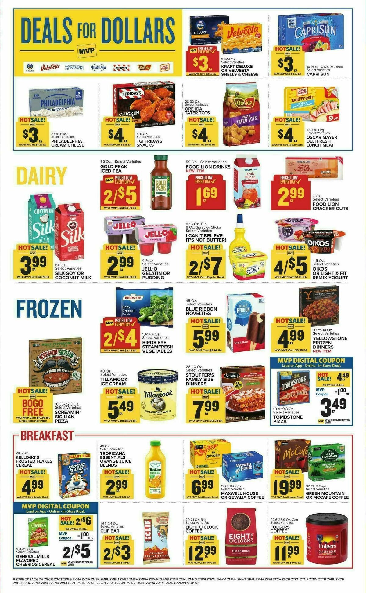 Food Lion Weekly Ad from October 1