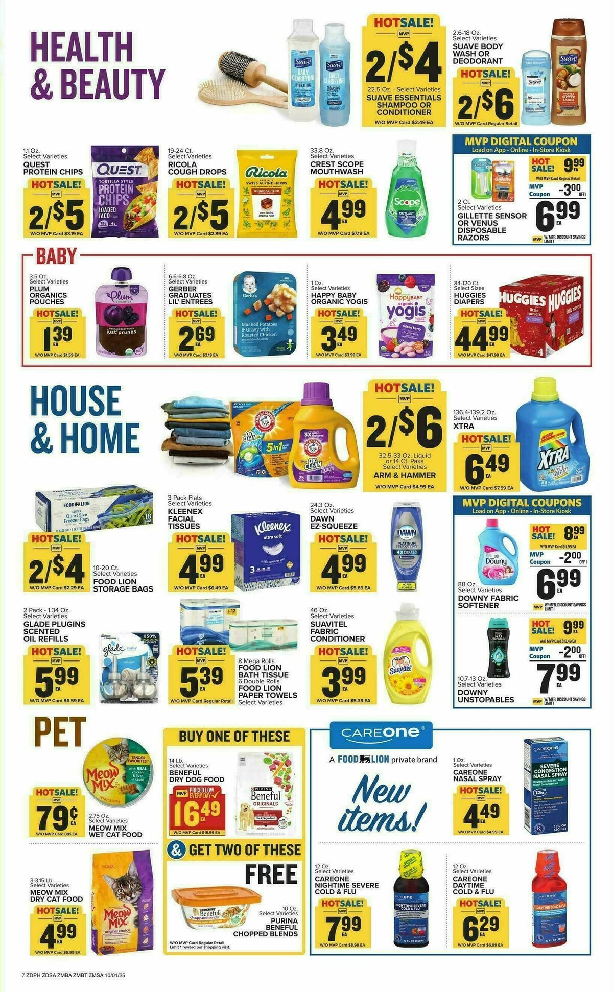 Food Lion Weekly Ad from October 1