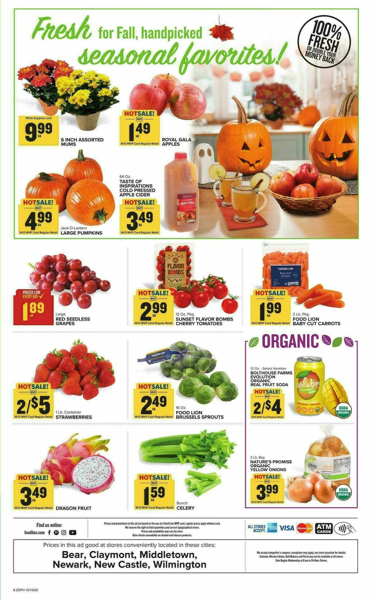 Food Lion Weekly Ad from October 15