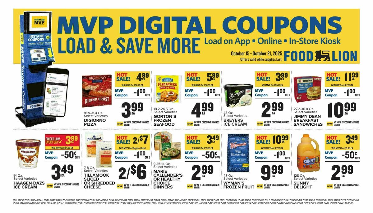 Food Lion Weekly Ad from October 15