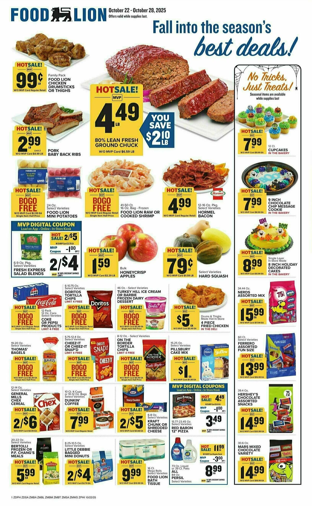 Food Lion Weekly Ad from October 22