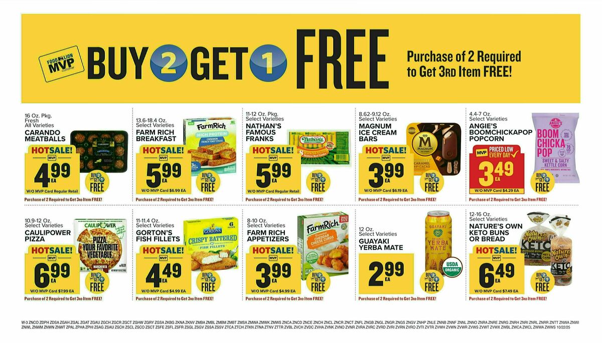 Food Lion Weekly Ad from October 22
