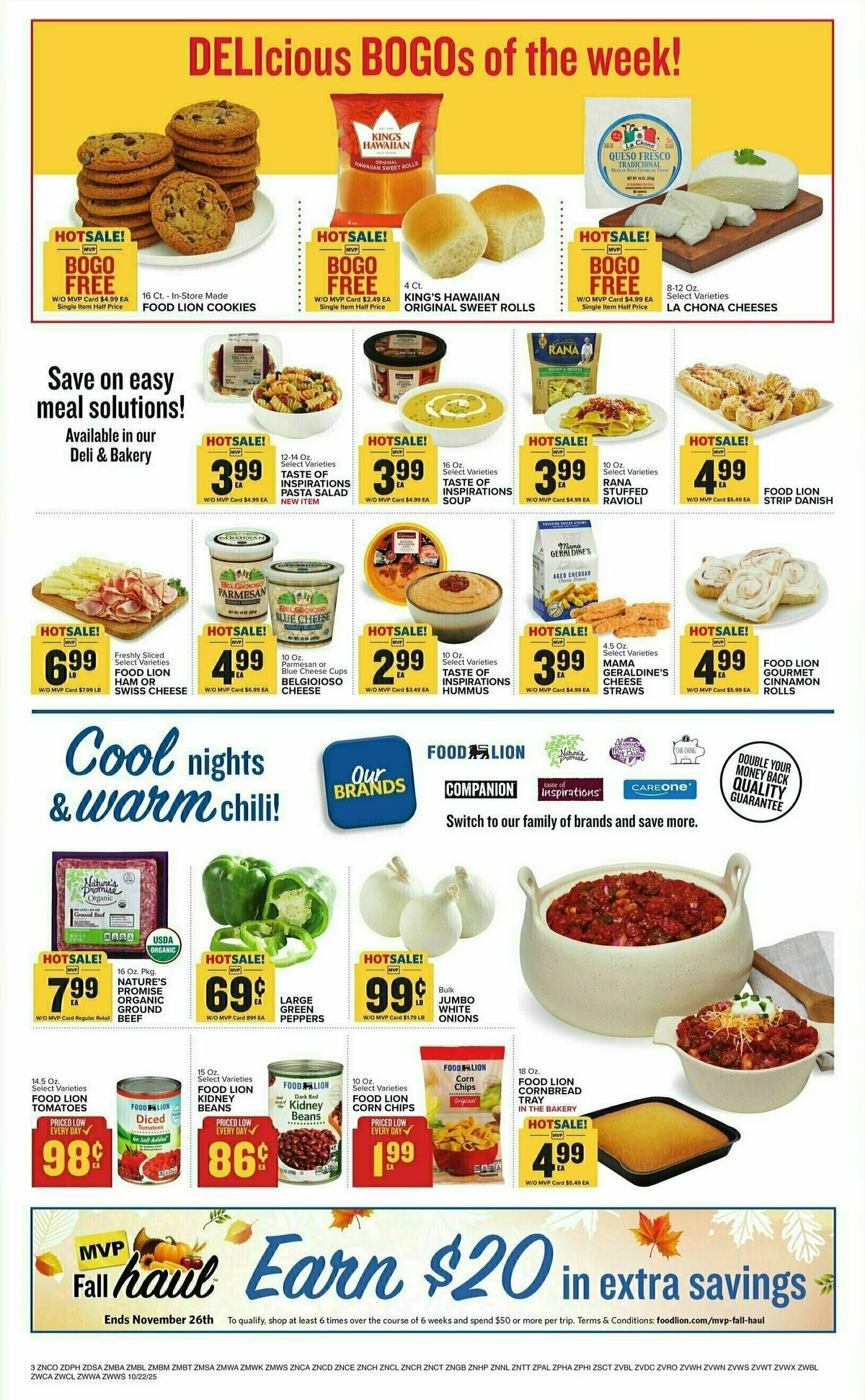 Food Lion Weekly Ad from October 22