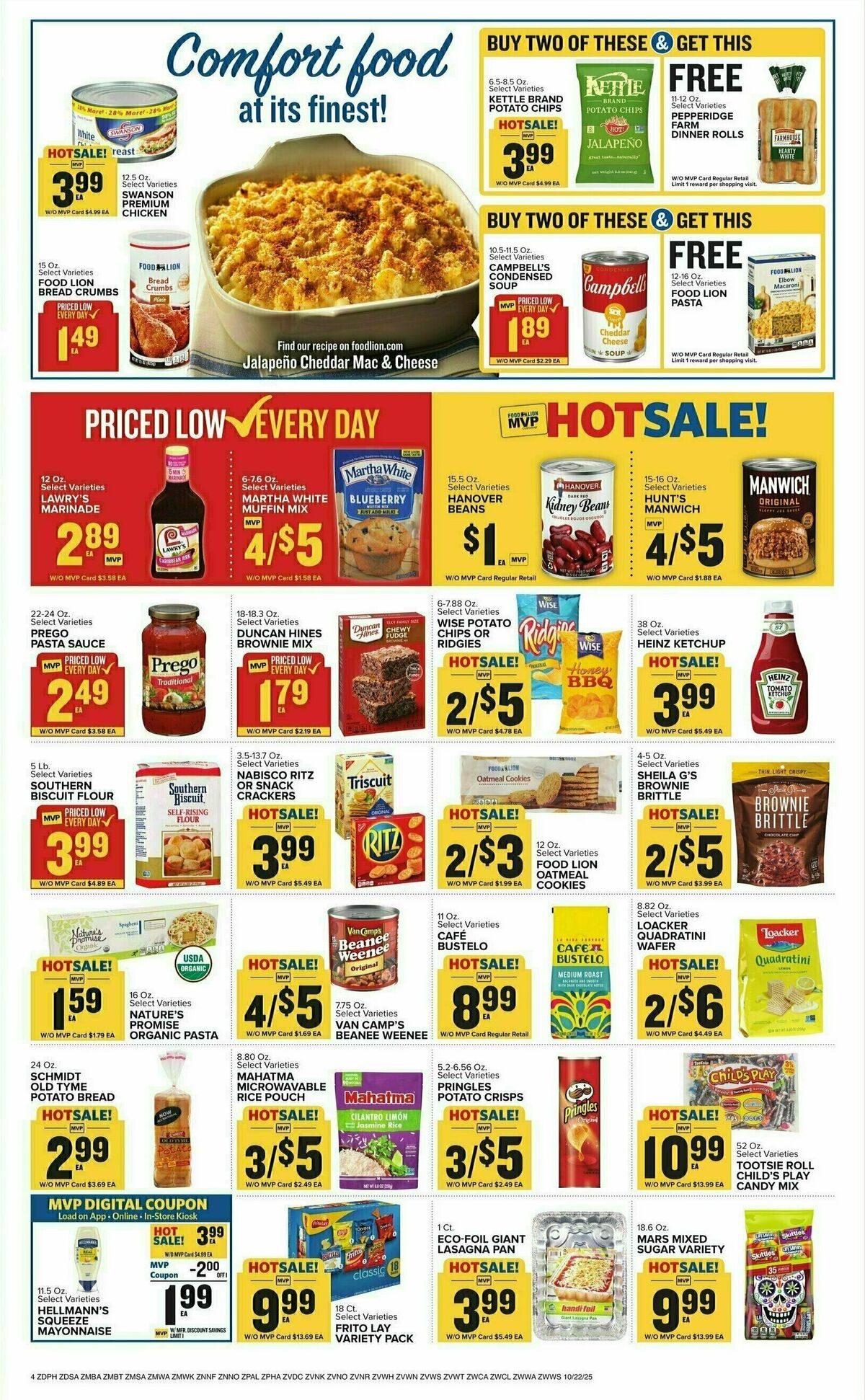 Food Lion Weekly Ad from October 22