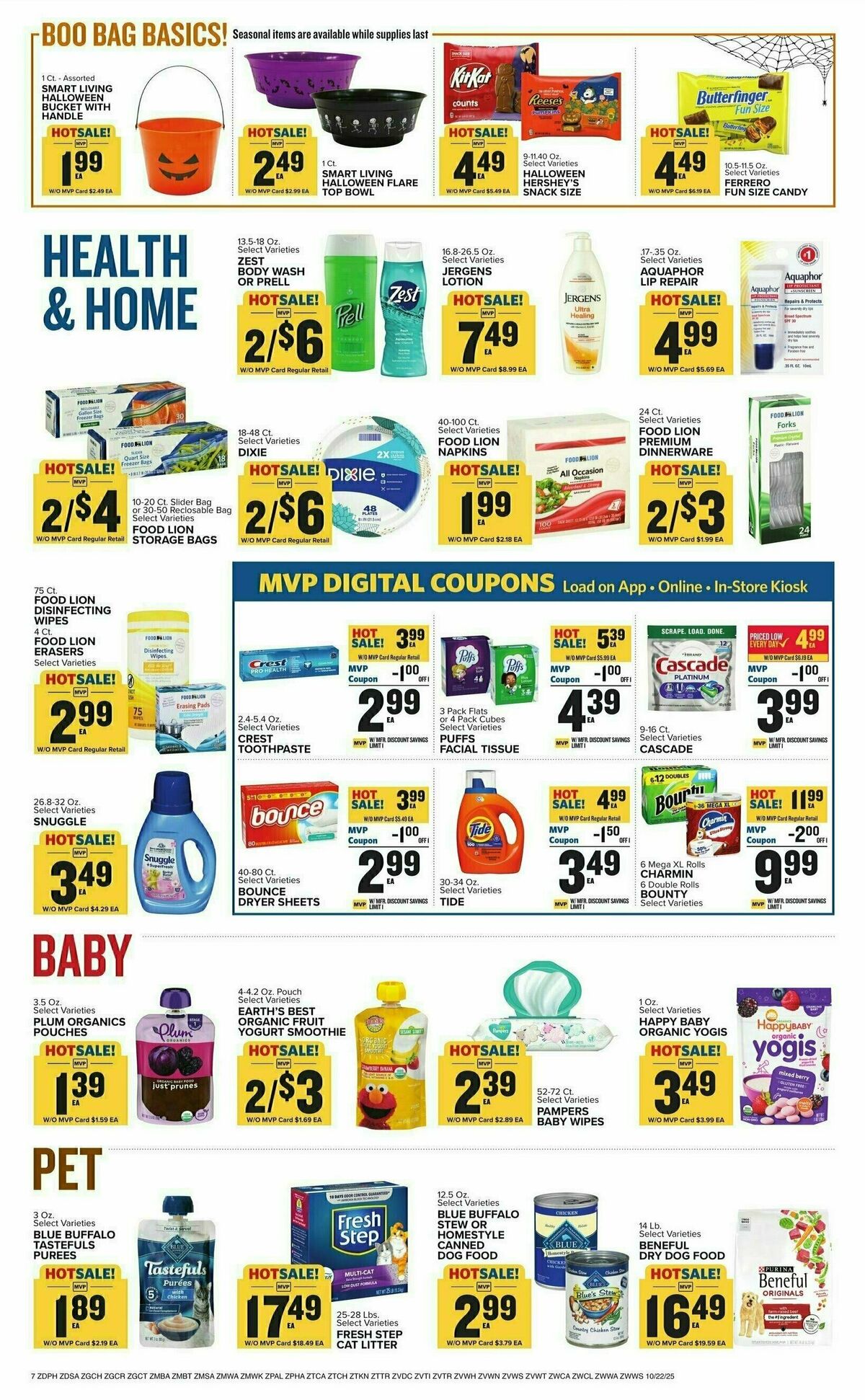 Food Lion Weekly Ad from October 22