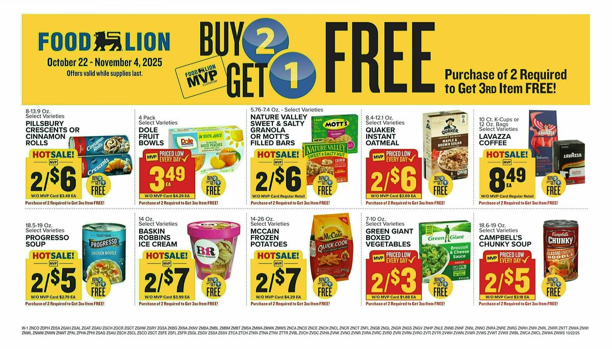 Food Lion Weekly Ad from October 22