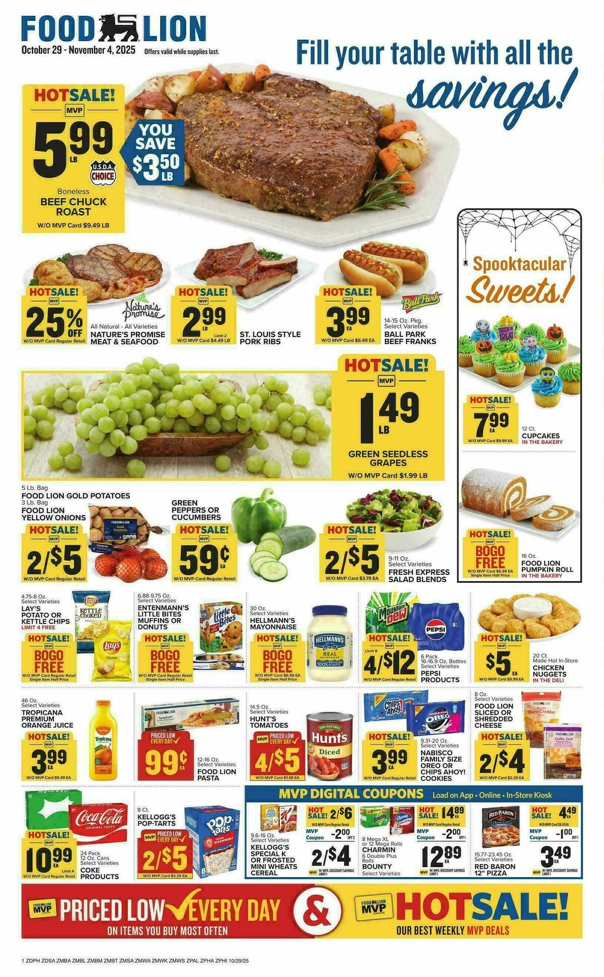Food Lion Weekly Ad from October 29