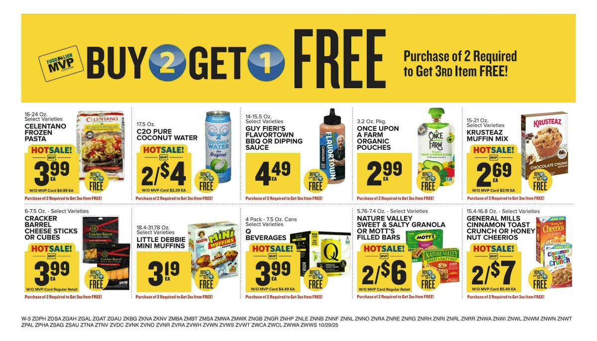 Food Lion Weekly Ad from October 29